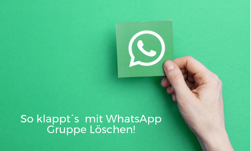 WhatsApp Gruppe löschen