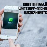 WhatsApp-Nachrichten wiederherstellen