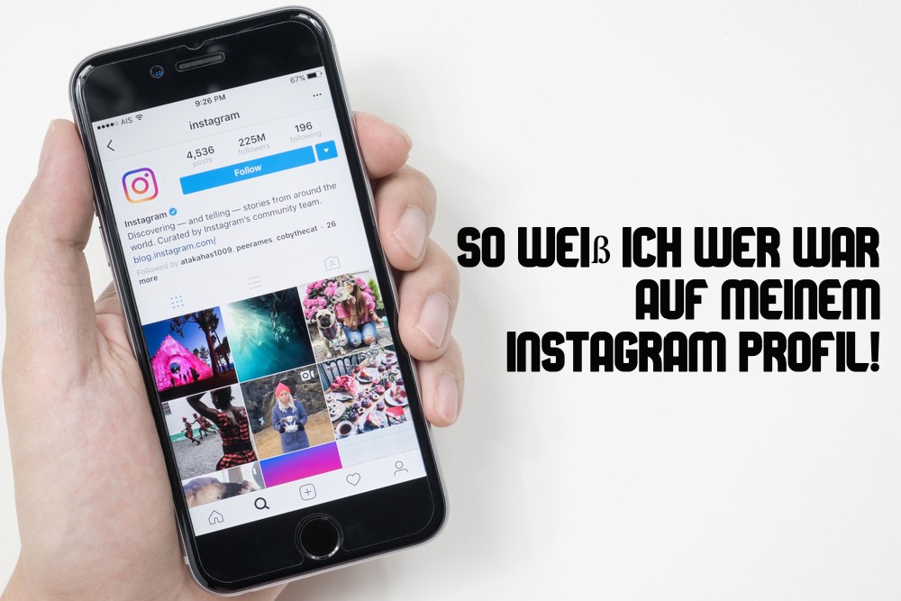 War auf account profil wer instagram sehen Instagram Business